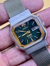 Vintage Orient Tristars ✨ Relógio de pulso masculino automático 21 joias ⌚ comprar usado  Enviando para Brazil