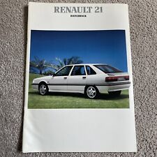 Renault hatchback brochure for sale  FARNHAM