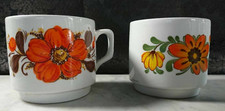 Vintage tasses déjeuner d'occasion  Vic-sur-Seille