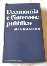 J.k. galbraith economia usato  Roma