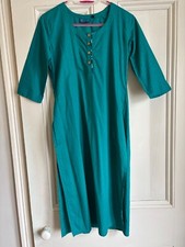 Green cotton kurta for sale  LONDON