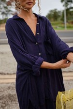 Usado, Blusa MAMENE tamanho 1 S azul marinho violeta viscose casulo tamanho grande comprar usado Usado, Blusa MAMENE tamanho 1 S azul marinho violeta viscose casulo tamanho grande comprar usado  Enviando para Brazil