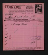 Sonneberg rechnung 1938 gebraucht kaufen  Leipzig