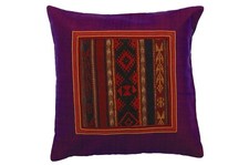 Vintage mauve cushion for sale  KINGSTON UPON THAMES