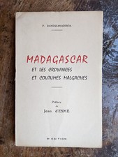 Madagascar croyances malgaches d'occasion  Antony