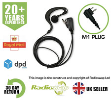 Shape earpiece mic for sale  ROTHERHAM