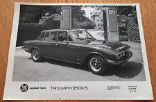 Triumph 2500 press for sale  BERKHAMSTED
