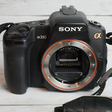 Câmera Digital Sony Alpha a350 DSLR-A350 Apenas Corpo Preto Para Peças/Reparo LEIA comprar usado  Enviando para Brazil
