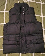Black padded puffer for sale  MERTHYR TYDFIL