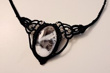 Makramee kette boho gebraucht kaufen  Nürnberg