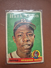 Hank aaron topps d'occasion  Amélie-les-Bains-Palalda