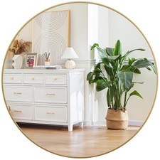 Gold circle mirror for sale  Blythewood