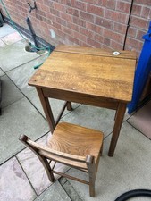 old school desk chair for sale  LOUGHBOROUGH