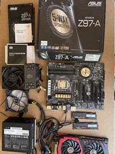 Lote de piezas de computadora - Placa base ASUS con Intel i7, G.Skill, GeForce y más segunda mano  Embacar hacia Mexico