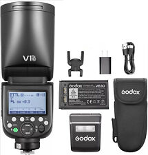 Câmera Canon EUA Godox V1 Pro C V1Pro-C 2.4 TTL HSS cabeça redonda flash Speedlite Fr comprar usado  Enviando para Brazil