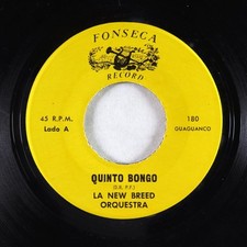 Latin Guaguanco 45 - LA New Breed Orchestra - Quinto Bongo - Fonseca comprar usado  Enviando para Brazil
