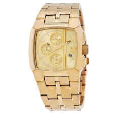 Relógio masculino Diesel Cliffhanger cronógrafo quartzo mostrador dourado DZ4639 comprar usado  Enviando para Brazil