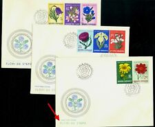 1970 Íris, Sábio, Adônis, Cardo, Amêndoa, Peônia, Linho, Flores de Estepe, Romênia, 2824, FDC1 comprar usado  Enviando para Brazil