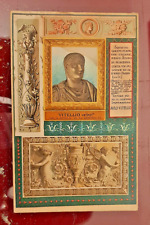 Cartolina serie imperatori usato  L Aquila