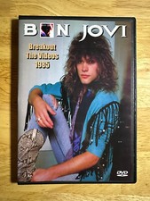 DVD Bon Jovi - Breakout the Videos 1985 Jon Cinderella Ratt Poison, usado comprar usado  Enviando para Brazil