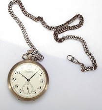 CORTEBERT Eisenbahner-Taschenuhr mit Kette  / läuft !, usado comprar usado  Enviando para Brazil