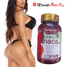 Usado, GÉLULES ULTIMATE MACA 100% PLUS AGRANDIR FESSES & COURBES x 60 GÉLULES comprar usado  Enviando para Brazil