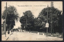 Cpa pont sainte d'occasion  Expédié en France