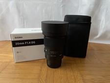 Sigma 20mm dg gebraucht kaufen Sigma 20mm dg gebraucht kaufen  München