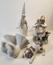 Lladro girl flower for sale  Gary