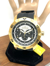 Invicta Men's Watch 45741 Pro Diver Quartz Gold Black Rubber Strap 50mm comprar usado Invicta Men's Watch 45741 Pro Diver Quartz Gold Black Rubber Strap 50mm comprar usado  Enviando para Brazil