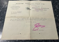 Arsenal vintage 1938 for sale  FARNBOROUGH