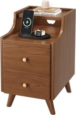 Walnut narrow nightstand for sale  Gulf Shores
