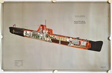Affiche marin narval d'occasion  La Courtine