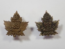 Canada 89th infantry for sale  REIGATE