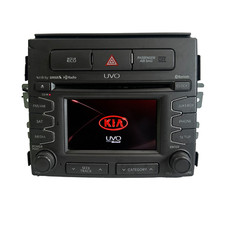 Receptor de rádio 2012-2013 Kia Soul OEM UVO Infinity Bluetooth AM FM HD SAT cinza comprar usado  Enviando para Brazil