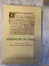 Berenguer palol edizione d'occasion Berenguer palol edizione d'occasion  Pineuilh