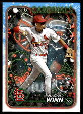 Tarjeta de béisbol 2024 Topps Holiday Masyn Winn Rookie #H94 St. Louis Cardinals segunda mano  Embacar hacia Argentina