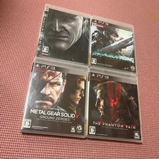 PS3 Metal Gear Solid Set Of 4 V Phantom Pain Rising Ground Zero Konami Kojima Hi comprar usado  Enviando para Brazil