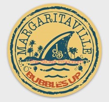 Margaritaville bubbles sticker for sale  Vernon Rockville