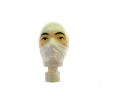 G.I. Joe Cobra 1984 HTF Storm Shadow *Ninja* Parte da cabeça *Branco brilhante* NM!!!, usado comprar usado  Enviando para Brazil