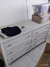 White wicker bedroom for sale  Fort Lauderdale