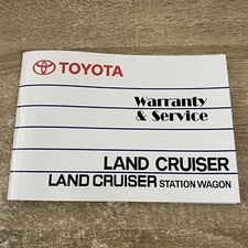Folheto de registro de serviço Toyota Land Cruiser e Land Cruiser Station Wagon comprar usado  Enviando para Brazil