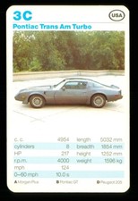 Info card pontiac for sale  EASTBOURNE