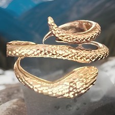 Goldener schlangen ring gebraucht kaufen  Mülheim an der Ruhr