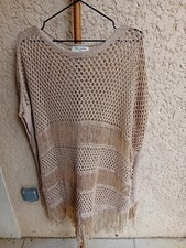 Pull ajouré beige d'occasion  Bourgoin-Jallieu
