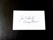 Joe fortunato autographed for sale  Oceano