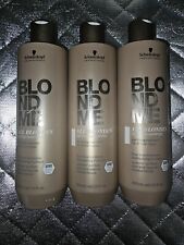 Xampu Schwarzkopf BlondMe All Blondes Detox - Todos os Tipos de Cabelo, Lote de 3 10 oz, usado comprar usado  Enviando para Brazil