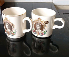 Silver jubilee mugs for sale  WEYMOUTH