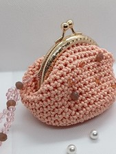 Portamonete rosa con usato  Potenza