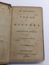 Dr. Goldsmith’s Roman History 1745 Abridged By Himself, For Schools comprar usado  Enviando para Brazil